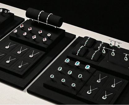 Light luxury jewelry display rack, high-end rings, necklaces, watches, accessories, counter display props