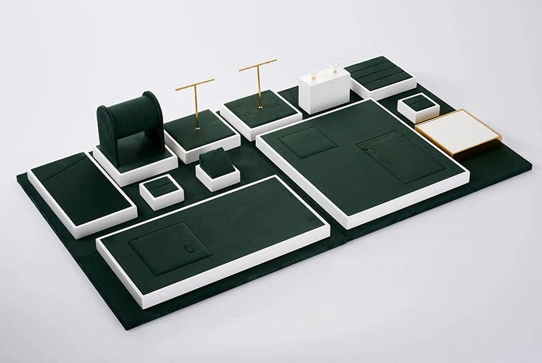 High-end jewelry display rack light luxury rings, bracelets, necklaces, earrings, counter jewelry display props