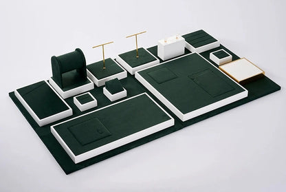 High-end jewelry display rack light luxury rings, bracelets, necklaces, earrings, counter jewelry display props