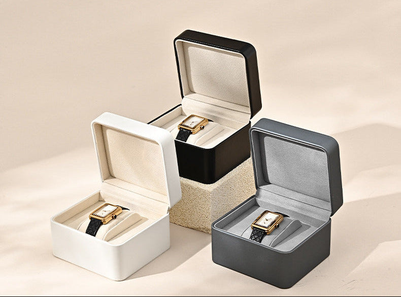 Watch Box PU Leather Watch Gift Packaging Box Home Watch Watch Collection Gift Storage Box