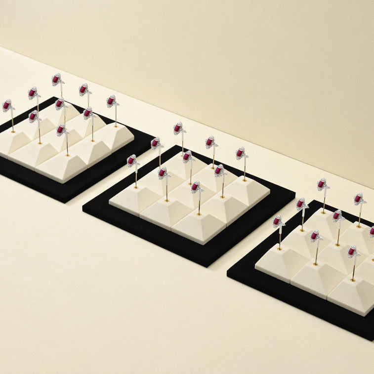 High Jewelry Display Stand, Metal Earrings, Earrings, Rings, Display Stands, Counter Display Props