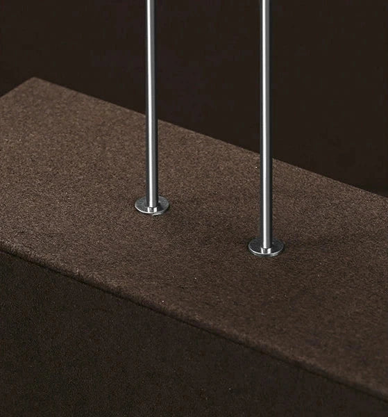 High-end watch display stand, microfiber watch display stand, counter display watch display props