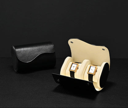 High-end PU leather watch storage box portable travel storage box men's and women's watch protective case