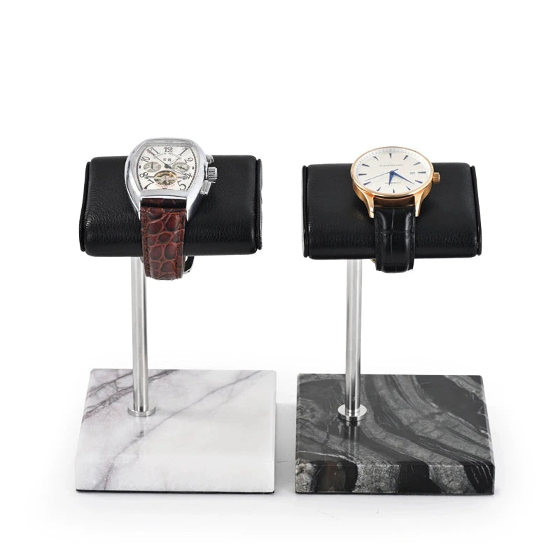 Watch stand marble base high-end watch watch stand display props counter watch stand