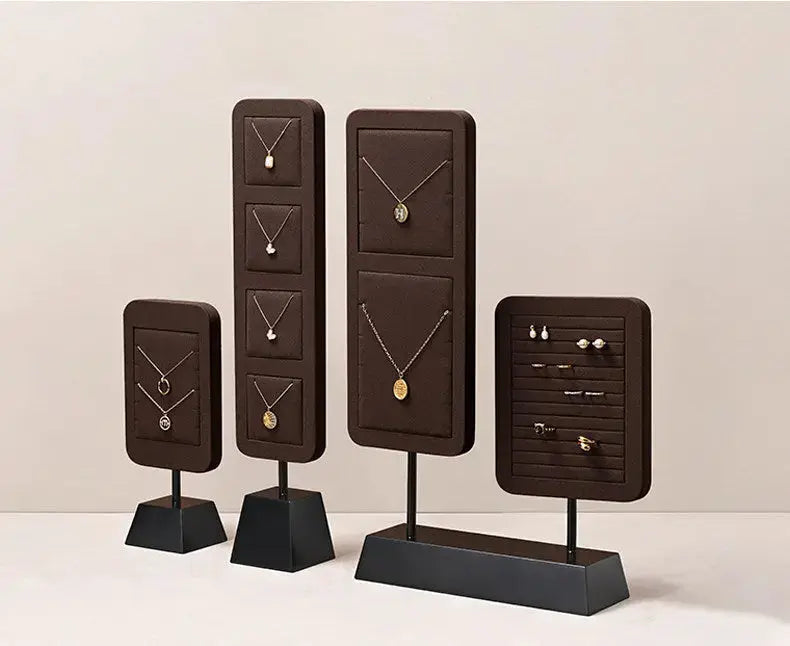 Jewelry display props, microfiber rings, earrings, necklace display, jewelry, jewelry display stands Jim Display