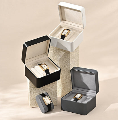 Watch Box PU Leather Watch Gift Packaging Box Home Watch Watch Collection Gift Storage Box
