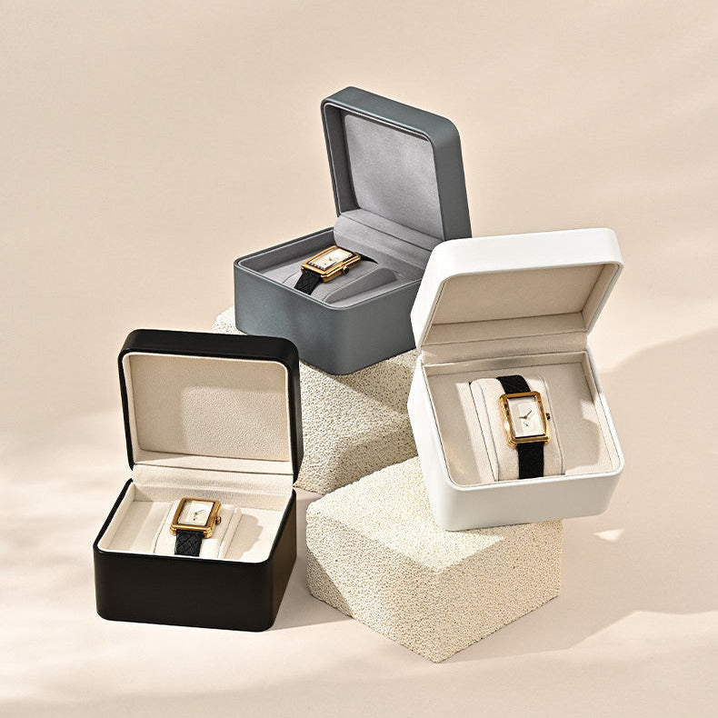 Watch Box PU Leather Watch Gift Packaging Box Home Watch Watch Collection Gift Storage Box