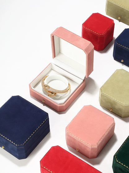 Ring box, wedding proposal, high-end jewelry box, necklace, long chain bracelet, jewelry gift box