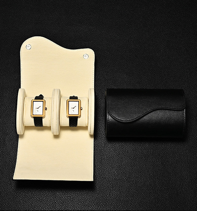 High-end PU leather watch storage box portable travel storage box men's and women's watch protective case