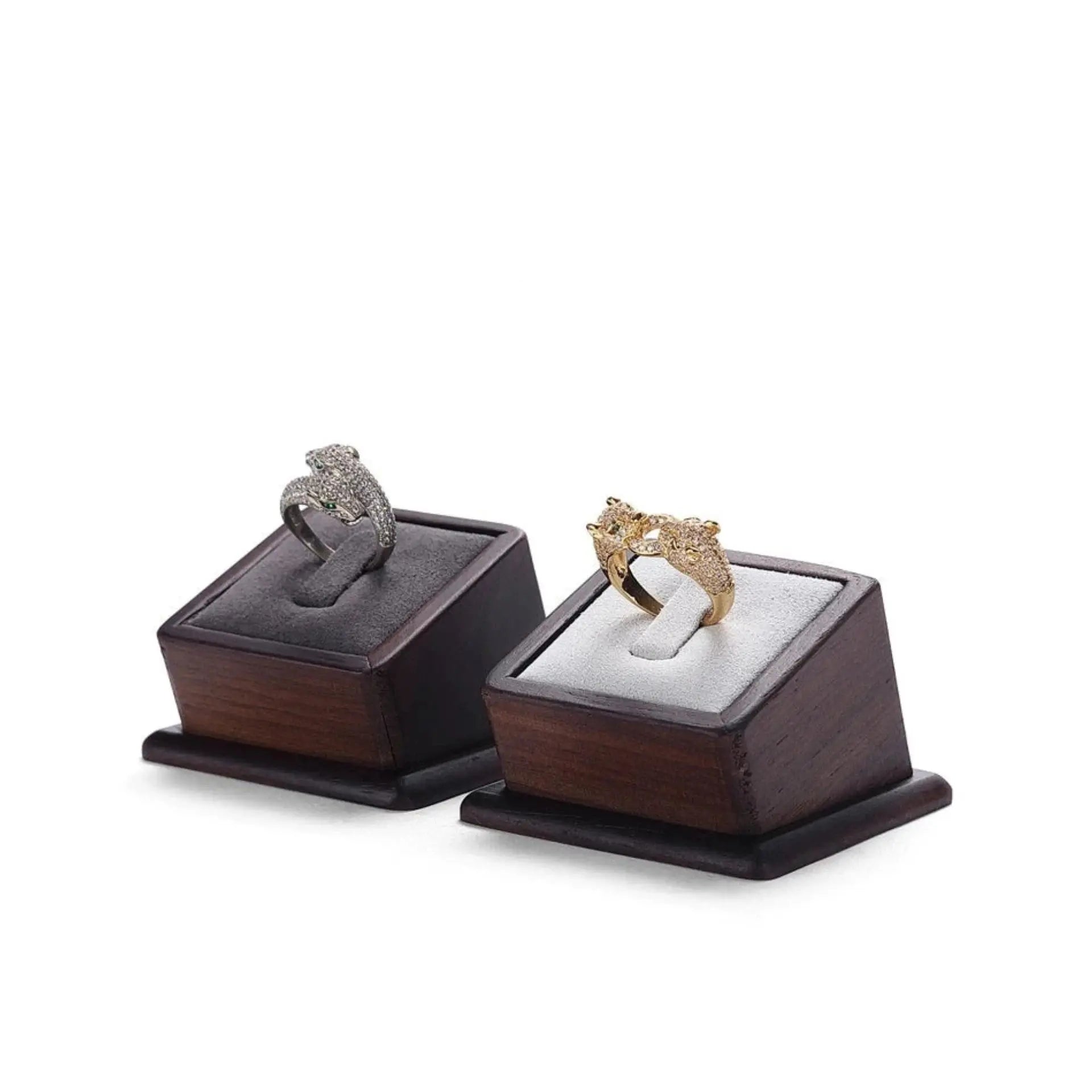 Ring Display Stand-Solid Wood for Jewelry Display Showcases – Jim Display
