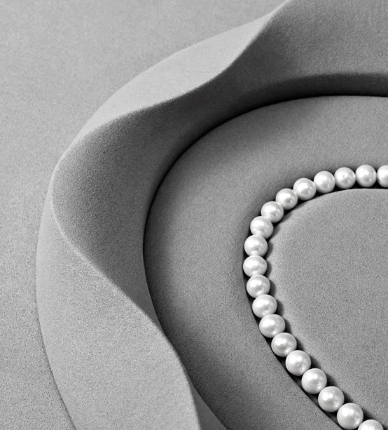 Pearl jewelry pallets, jewelry pallets, microfiber rings, necklaces, earrings, bracelets, display props