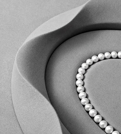 Pearl jewelry pallets, jewelry pallets, microfiber rings, necklaces, earrings, bracelets, display props