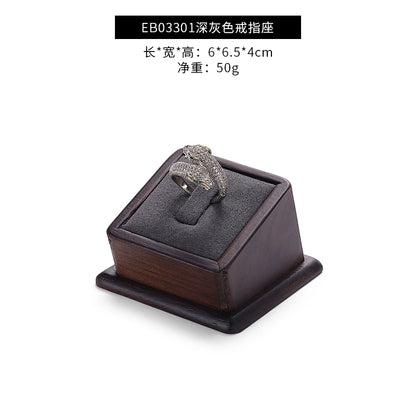 Solid Wood Jewelry Display Props, Ring Base, Jewelry Display Stand, Window Counter, Ring Display Stand
