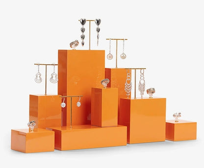 Jewelry display props earring display rack high-end window closet ring jewelry display stand