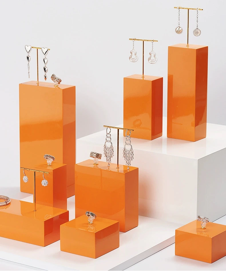 Jewelry display props earring display rack high-end window closet ring jewelry display stand