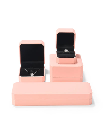 Red Gold Jewelry Box Wedding Ring Box Diamond Ring Box Jewelry Box Bracelet Necklace Gift Box