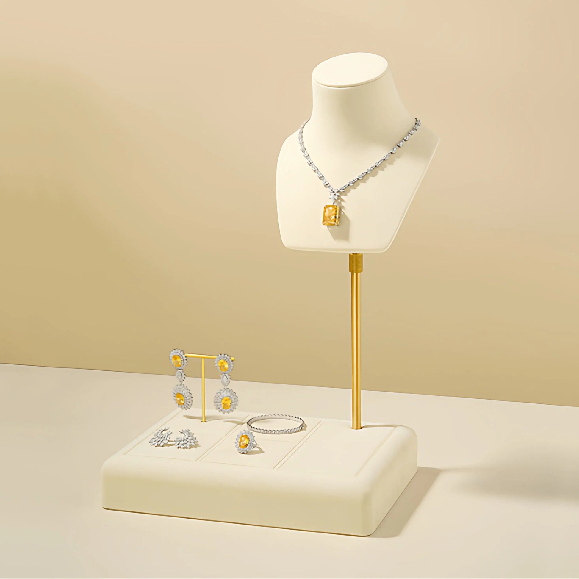 Jewelry display stand multifunctional necklace ring earrings jewelry combination display props jewelry packaging jewelry showcase organizer Jim Display