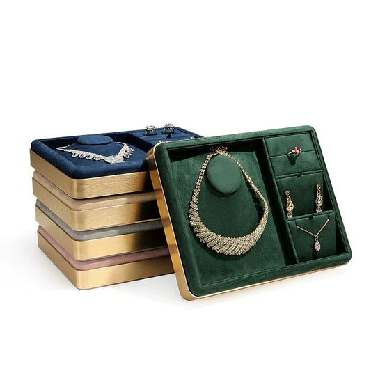 Jewelry tray set tray necklace pendant ring tray storage tray