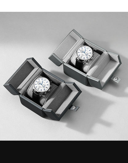 Watch box PU leather portable folio watch storage box watch box watch box travel case watch packaging box