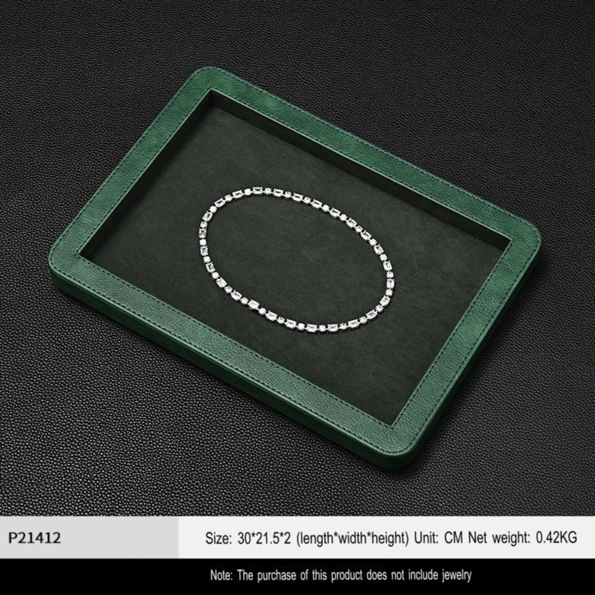 Round Corner Jewelry Display Tray, Rings, Earrings, Necklaces, Watches, Bracelets, Display Plates