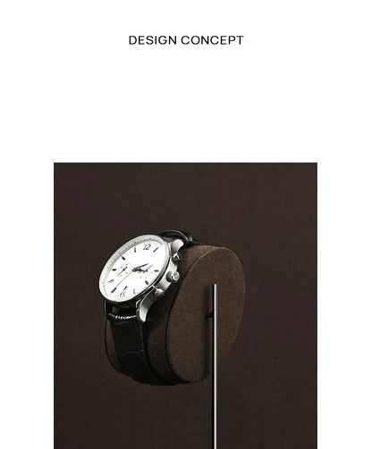 High-end watch display stand, microfiber watch display stand, counter display watch display props