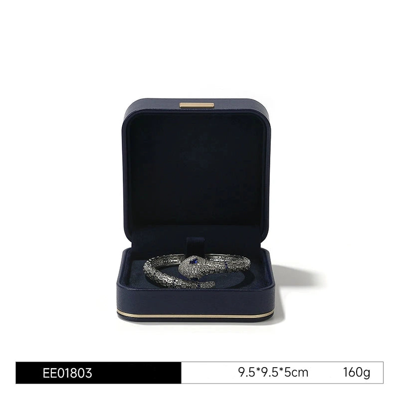 Jewelry box, wedding PU leather ring box, earrings, necklace storage box, confession jewelry packaging, gift box