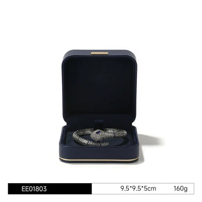 Jewelry box, wedding PU leather ring box, earrings, necklace storage box, confession jewelry packaging, gift box