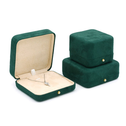 High-grade velvet creative ring box, necklace box, jewelry box, jewelry box, earrings, earring box, bracelet box