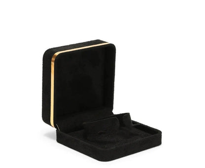 Bracelet box black 9x9x4cm