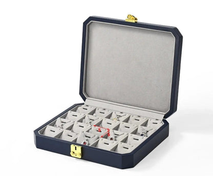 (Octagonal) pendant box - blue - X066001C1 28x23.5x5.5cm