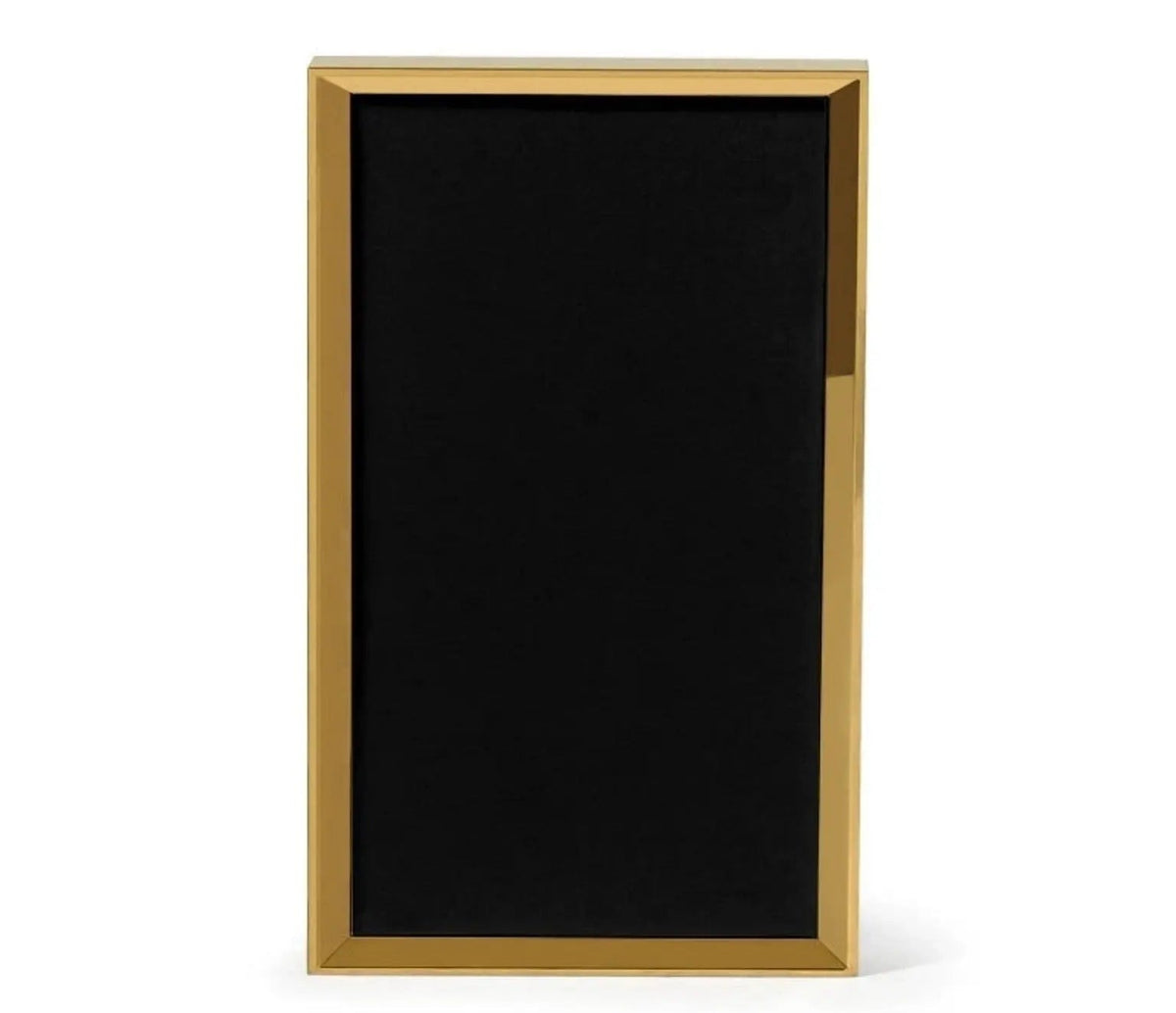 Metal background plate - large (microfiber black) - TT41103 25x45x2.5cm