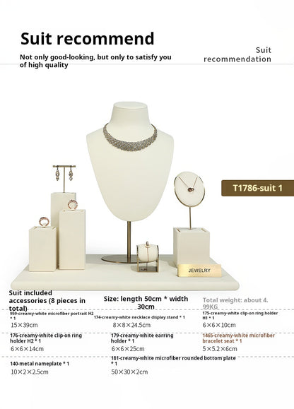 Metal Jewelry Display Stand Set Rings, Necklaces, Earrings, Bracelets, Storage Racks, Jewelry, Window Jewelry, Jewelry Display Props