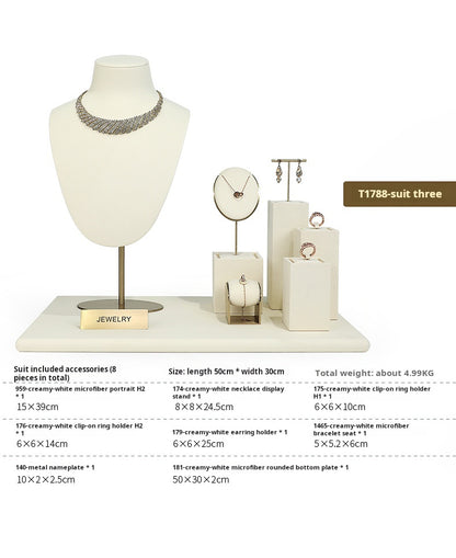 Metal Jewelry Display Stand Set Rings, Necklaces, Earrings, Bracelets, Storage Racks, Jewelry, Window Jewelry, Jewelry Display Props