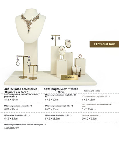 Metal Jewelry Display Stand Set Rings, Necklaces, Earrings, Bracelets, Storage Racks, Jewelry, Window Jewelry, Jewelry Display Props