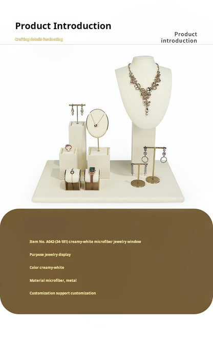 Metal Jewelry Display Stand Set Rings, Necklaces, Earrings, Bracelets, Storage Racks, Jewelry, Window Jewelry, Jewelry Display Props