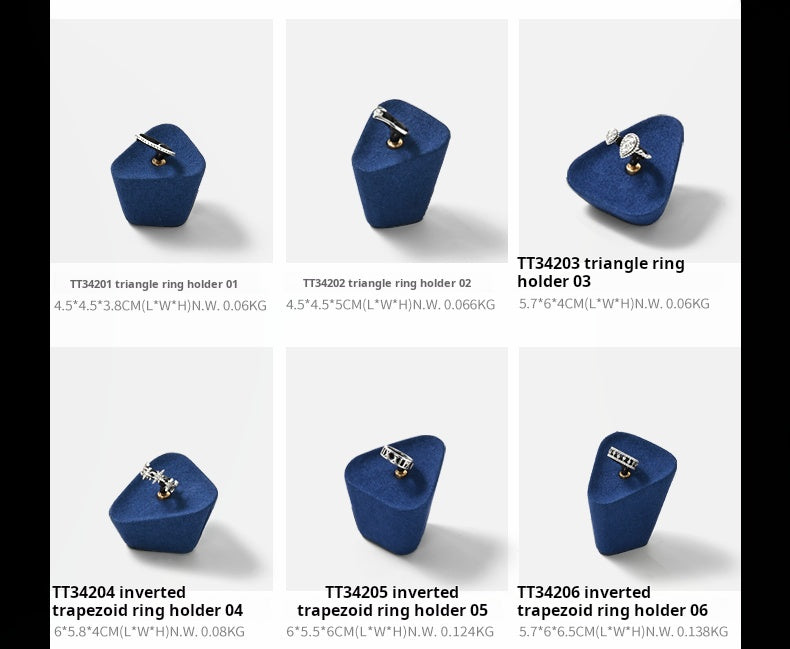 High-end jewelry display props, counter displays, jewelry display