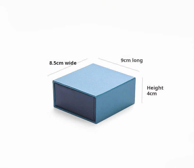 [Clearance] draw-type ring box, paper bracelet, necklace, stud earring, jewelry storage box