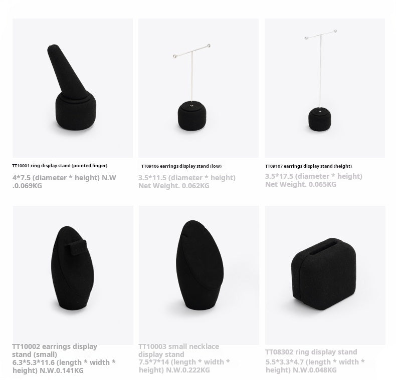 Jewelry display stand necklace earrings ring jewelry display props counter high-end jewelry display