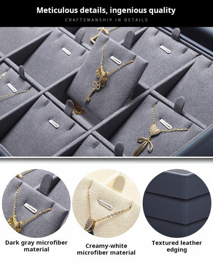 Jewelry Display Trays, PU Leather Ring, Bracelet, Necklace, Earrings, Storage Tray, Jewelry Display Tray