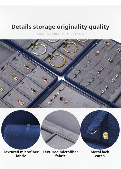 Light Luxury Jewelry Storage Box, Necklace Ring, Earrings, Bracelet Bracelet Box, Set Box, Jewelry Storage Box