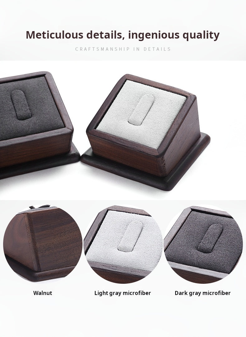 Solid Wood Jewelry Display Props, Ring Base, Jewelry Display Stand, Window Counter, Ring Display Stand