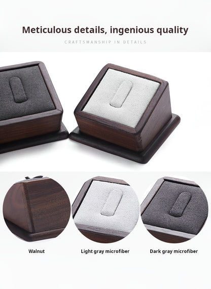 Solid Wood Jewelry Display Props, Ring Base, Jewelry Display Stand, Window Counter, Ring Display Stand