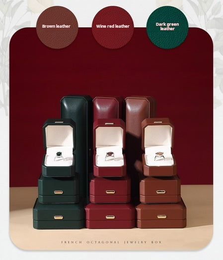 Jewelry box storage box pendant necklace packaging box bracelet box proposal ring box jewelry packaging