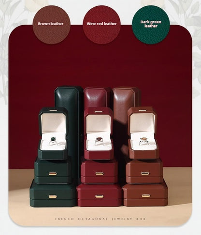 Jewelry box storage box pendant necklace packaging box bracelet box proposal ring box jewelry packaging