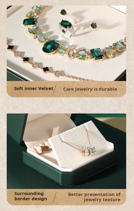 Jewelry box storage box pendant necklace packaging box bracelet box proposal ring box jewelry packaging
