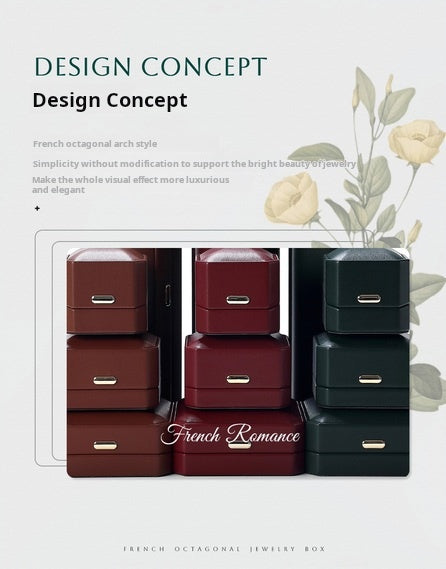 Jewelry box storage box pendant necklace packaging box bracelet box proposal ring box jewelry packaging