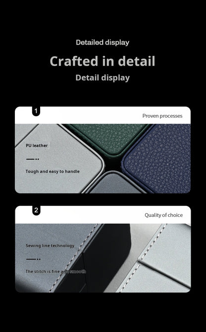 Watch box PU leather portable folio watch storage box watch box watch box travel case watch packaging box