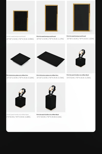 High-end watch display, light luxury watch display stand, counter display watch display props