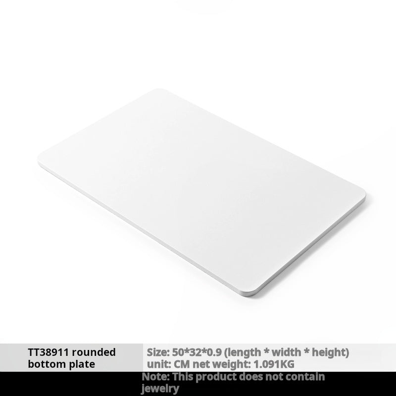 Light luxury jewelry display stand, PU white earrings, ring pendants, jewelry display props