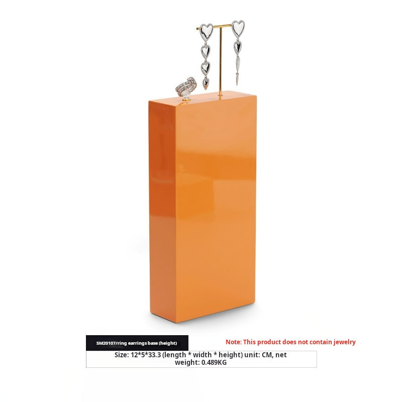 Jewelry display props earring display rack high-end window closet ring jewelry display stand